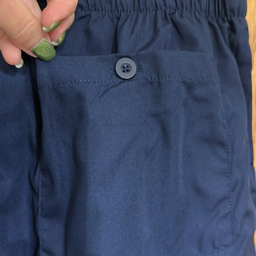 Cherokee Workwear Originals Men Navy Blue Scrubs Pant Fly Front Cargo 4000 - Picture 10 of 13